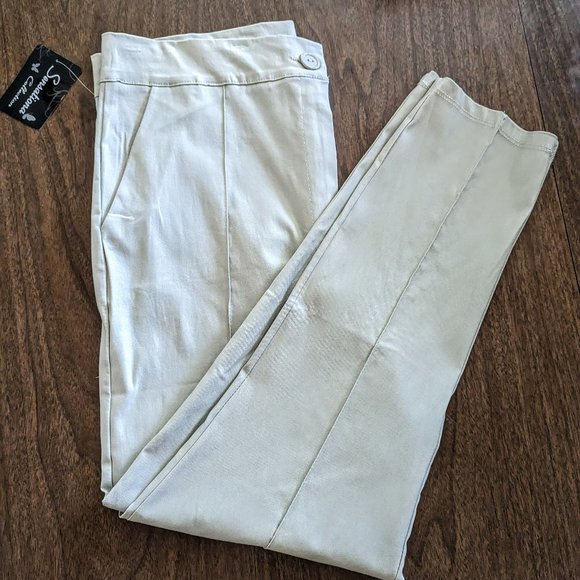 NWT  Sensationa Collection Khaki Pants  SZ 1X - Picture 1 of 13